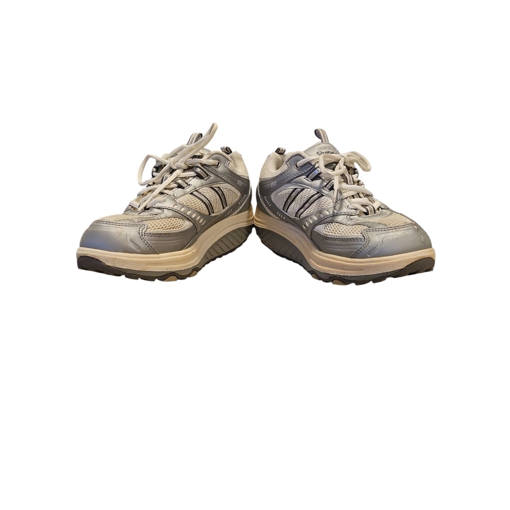 Skechers Shapeups Gray Athletic Shoes